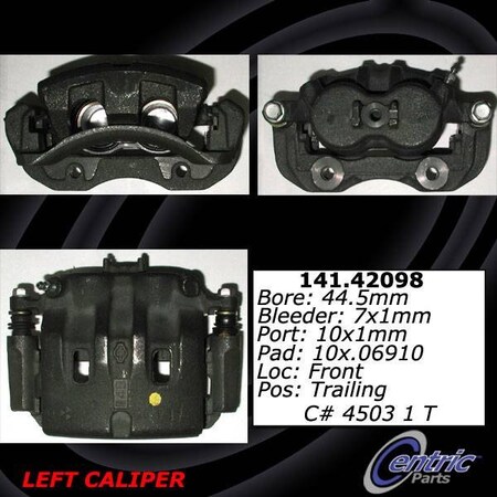 Centric Parts Loaded Caliper, 142.42098 142.42098